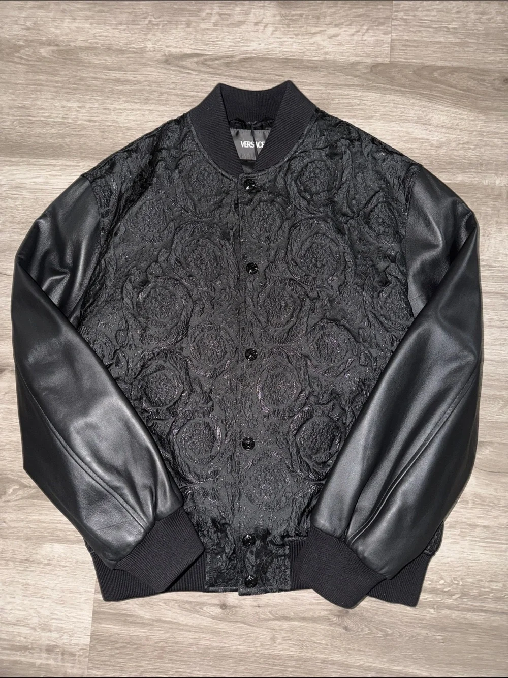 Authentic Versace Baroque Cloquet Bomber Jacket size 48